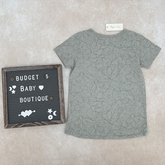 New Rylee + Cru Fern Tee 6-7Y - Picture 3 of 3